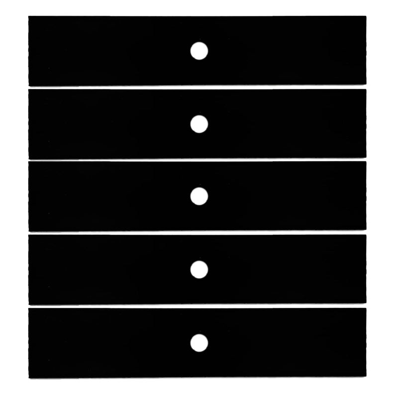 SaidiCo Direct شفرة حافة مكلين 9" × 2" مع ثقب 1/2 من سايديكو - رقم القطعة 2059 (عبوة 5) - Image 1